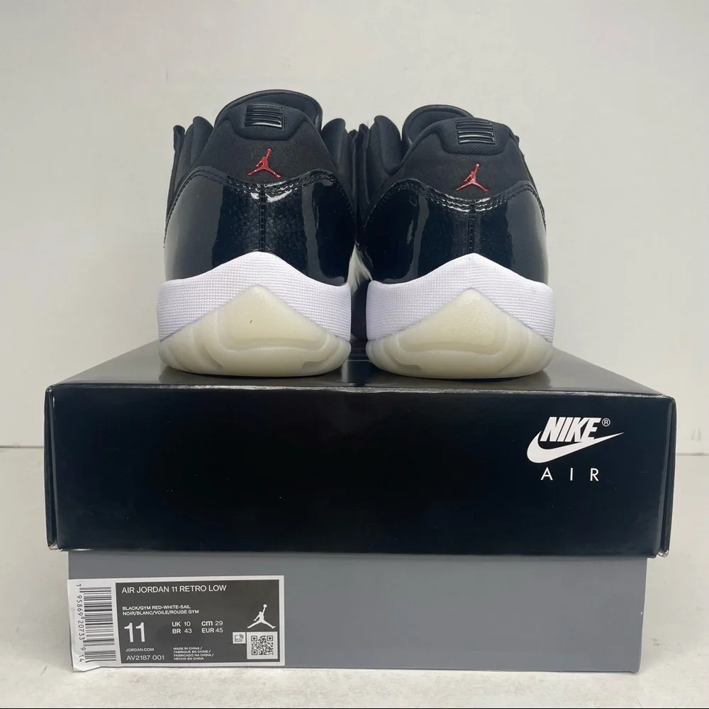 Nike Air Jordan 11 Retro Low “72-10” BRAND NEW 2022 - Picture 4 of 4